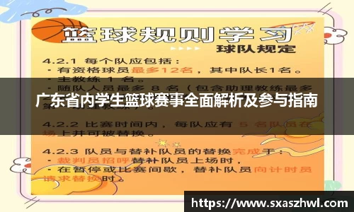 广东省内学生篮球赛事全面解析及参与指南